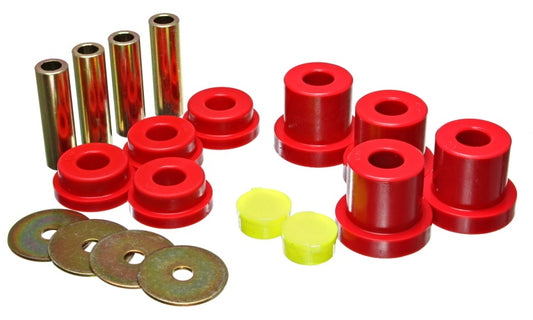 Energy Suspension 05-07 Scion tC Red Rear Sub Frame Bushing Set