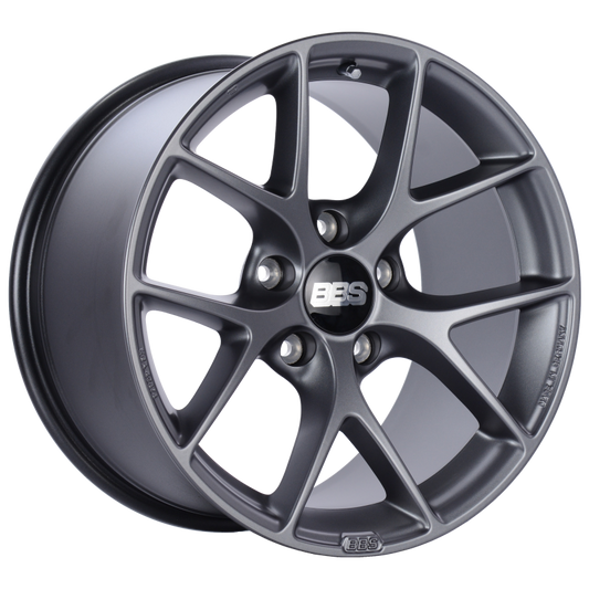 BBS SR 18x10 5x130 ET41 CB71.6 Satin Grey Wheel