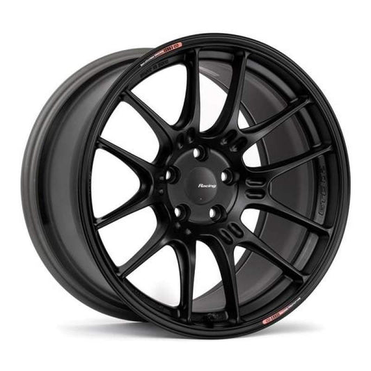 Enkei GTC02 19x8.5 5x112 45mm Offset 66.5mm Bore Matte Black Wheel