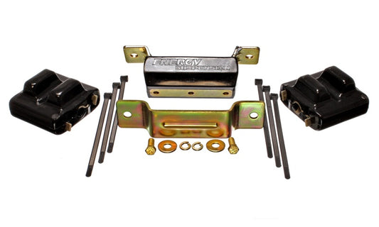 Energy Suspension 88-94 GM Blazer 4WD K Series Black Motor and Transmision Mounts; Zinc Finish