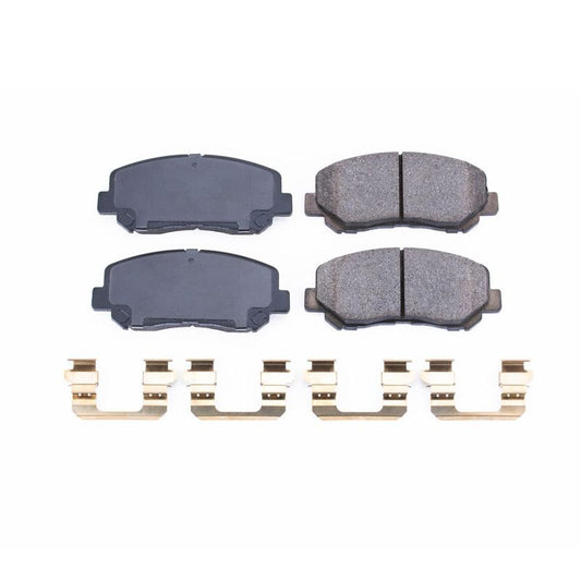 Power Stop 13-19 Mazda CX-5 Front Z17 Evolution Ceramic Brake Pads w/Hardware