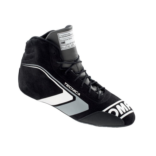 OMP Tecnica Shoes Black/Anthracite - Size 48 (Fia 8856-2018)