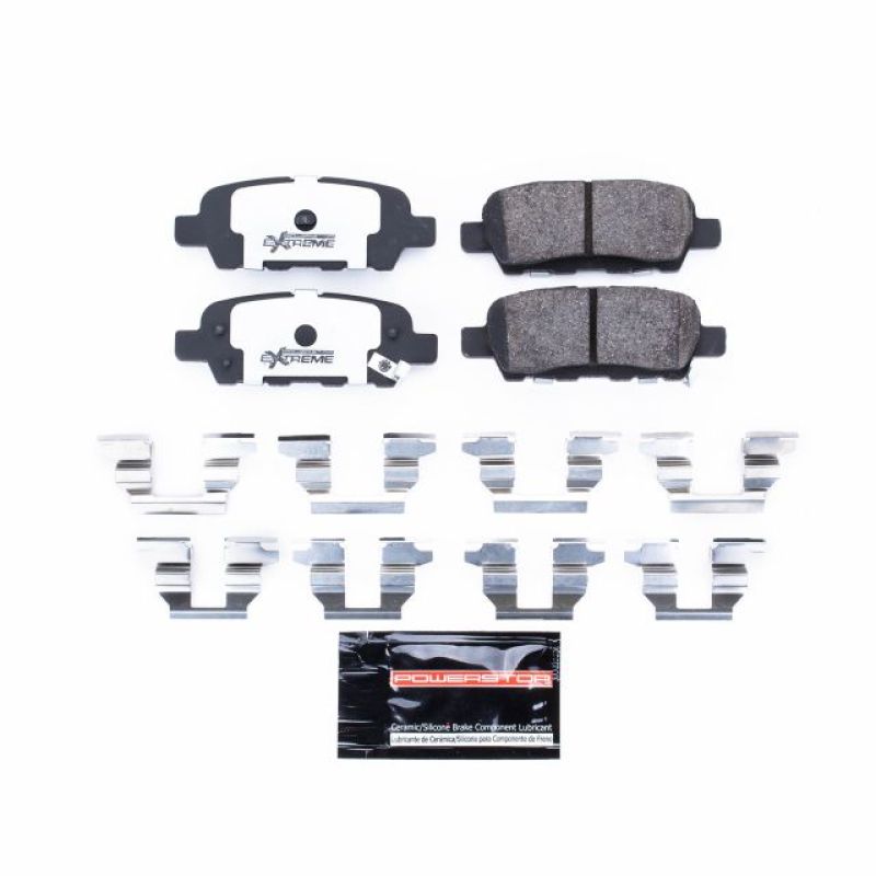 Power Stop 2013 Infiniti EX37 Rear Z26 Extreme Street Brake Pads w/Hardware