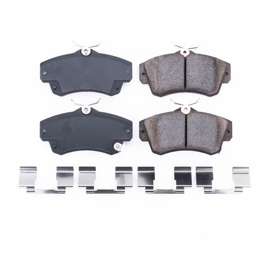 Power Stop 01-10 Chrysler PT Cruiser Front Z17 Evolution Ceramic Brake Pads w/Hardware