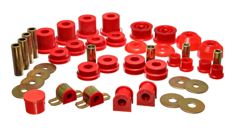 Energy Suspension 05-07 Scion tC Red Hyper-Flex Master Bushing Set