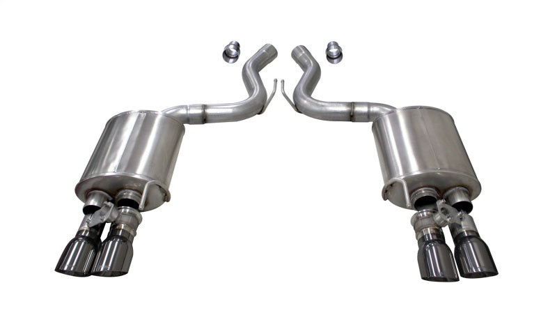 Corsa 2018-2023 Ford Mustang GT Fastback 5.0L 3in Sport Axle-Back Exhaust w/ 4in Gunmetal Tips