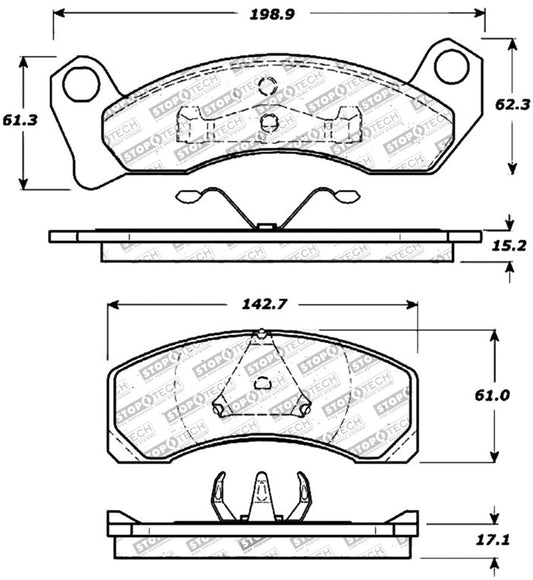 StopTech Performance Brake Pads