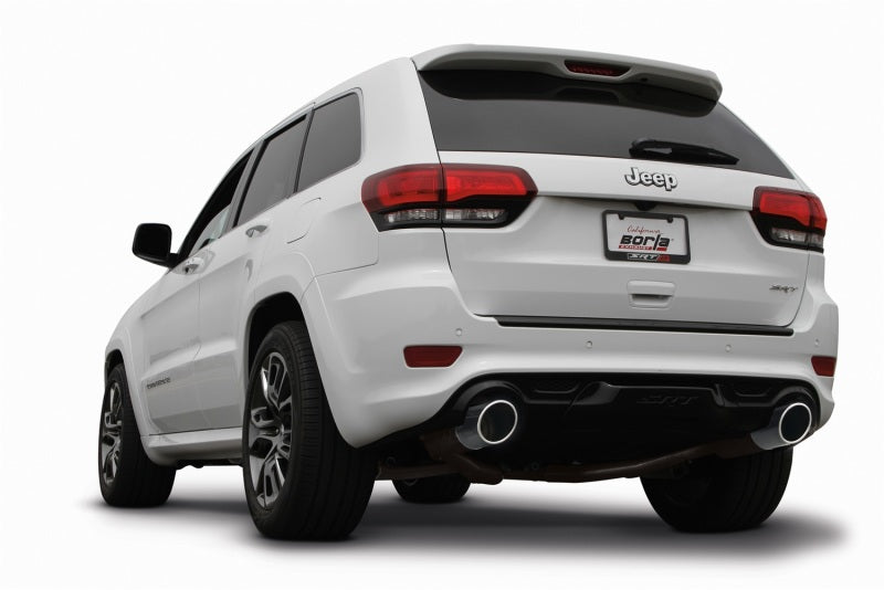 Borla 2015 Jeep Grand Cherokee SRT8 ATAK Dual Round Rolled Exit Catback Exhaust