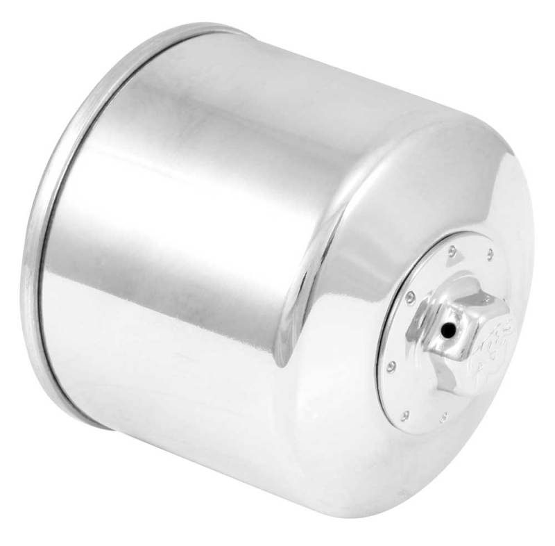 K&N Oil Filter Powersports Canister Chrome