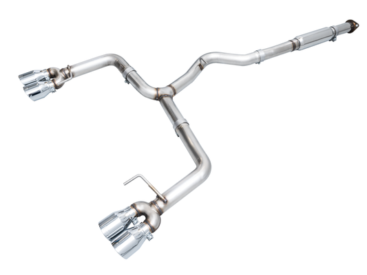 AWE Tuning 2022+ VB Subaru WRX Track Edition Exhaust - Chrome Silver Tips