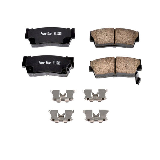 Power Stop 89-97 Geo Tracker Front Z17 Evolution Ceramic Brake Pads w/Hardware