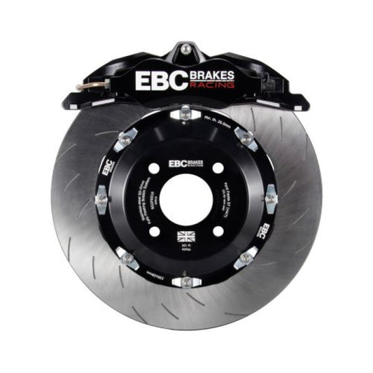 EBC Racing 03-12 Mazda RX-8 Black Apollo-4 Calipers 330mm Rotors Front Big Brake Kit