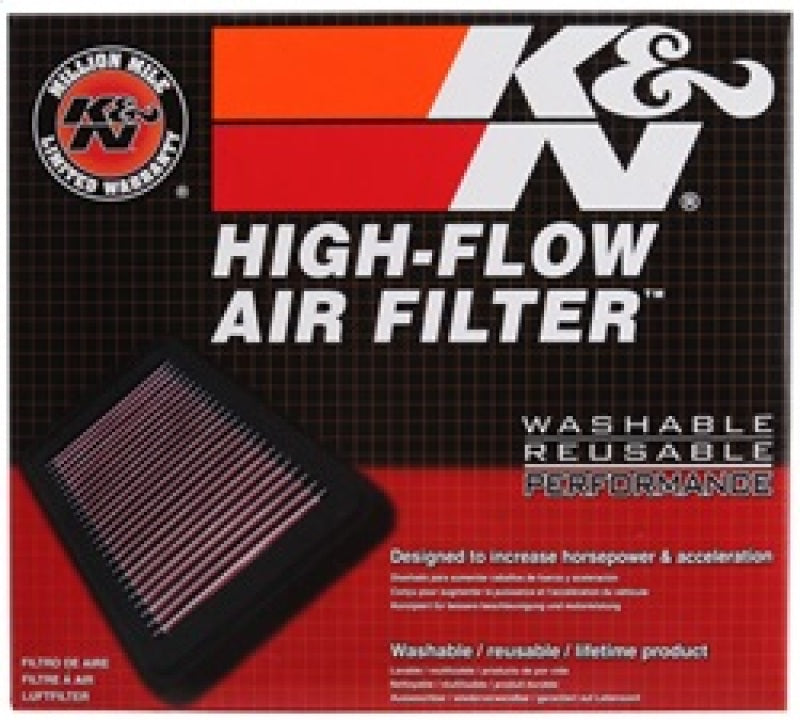 K&N 16-18 Toyota C-HR L4-1.2L F/l Replacement Drop In Air Filter