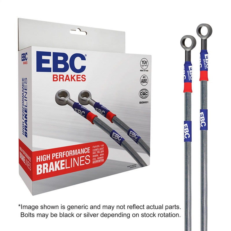 EBC 08-10 BMW M3 4.0L Stainless Steel Brake Line Kit