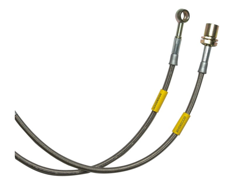 Goodridge 07-12 Nissan Versa (Rear Drum) Brake Lines exclude 2009-on 1.6L Sedan