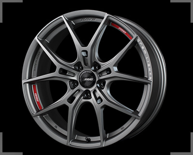 Gram Lights 57FXZ Overseas 18x7.5 +40 5-114.3 Matte Graphite w/Machining Wheel