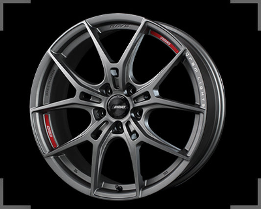 Gram Lights 57FXZ Overseas 19x9.5 +36 5-120 Matte Graphite w/Machining Wheel