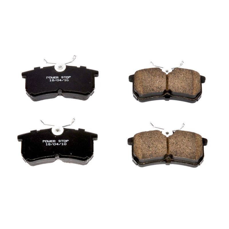 Power Stop 14-19 Ford Fiesta Rear Z16 Evolution Ceramic Brake Pads