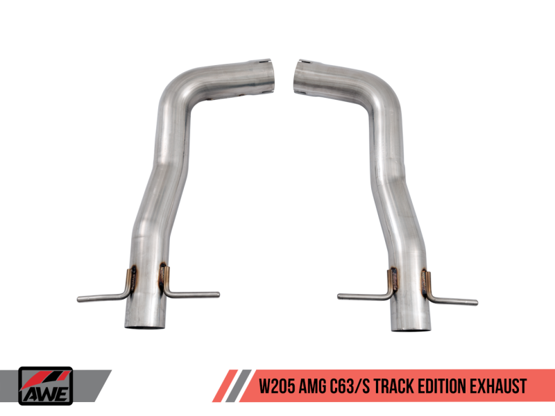 AWE Tuning Mercedes-Benz W205 AMG C63/S Coupe Track Edition Exhaust System (no tips)