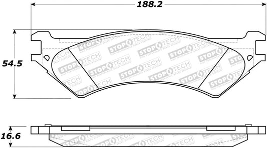 StopTech Street Brake Pads