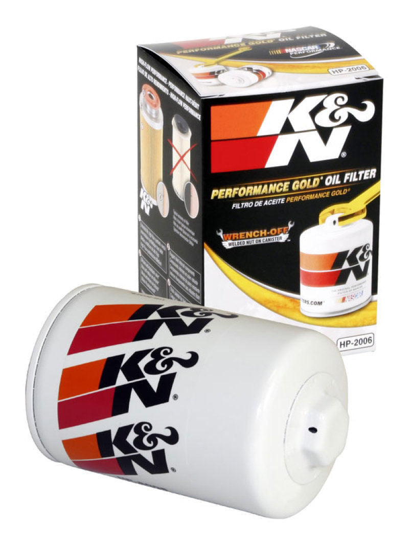 K&N Universal Performance Gold Oil Filter