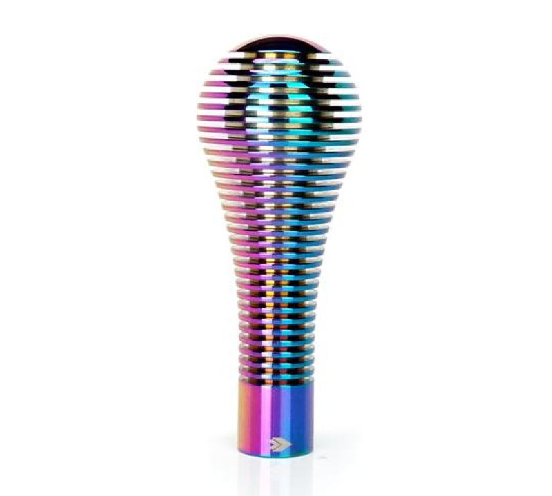 NRG Shift Knob Heat Sink Bubble Head Short Neo Chrome