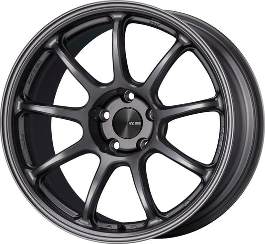 Enkei PF09 16x7 4x100 45mm Offset 67mm Bore Dark Silver Wheel