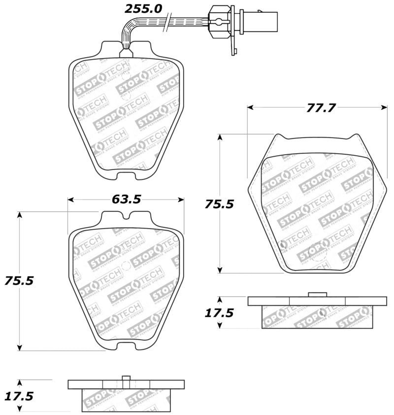 StopTech Performance Brake Pads