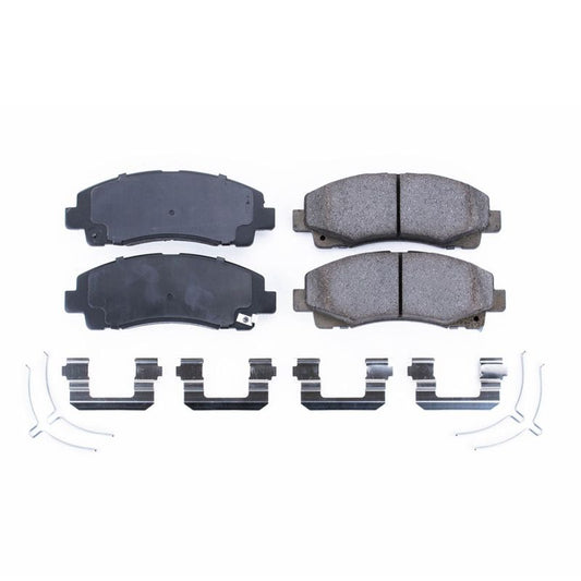 Power Stop 15-19 Acura TLX Front Z17 Evolution Ceramic Brake Pads w/Hardware