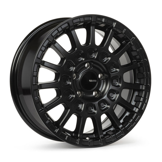 Enkei Overlander 17x7.5 5x108 35mm Offset 63.4mm Bore Black Wheel