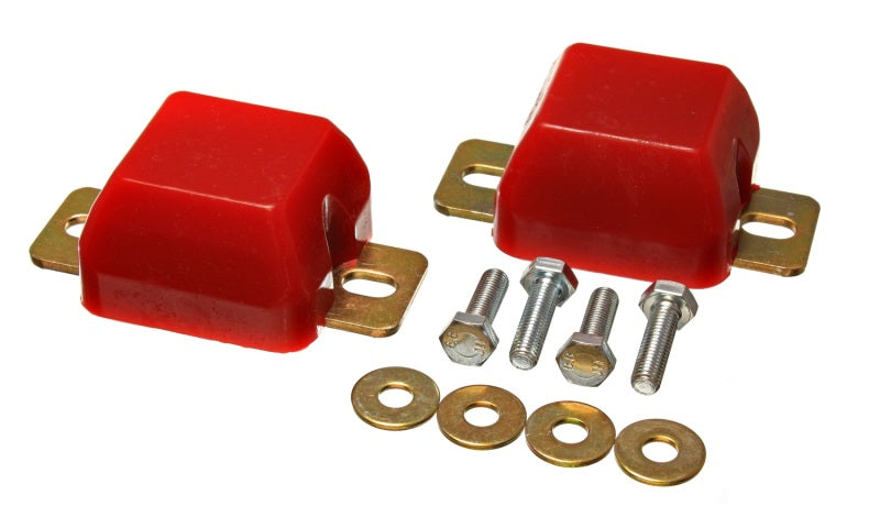 Energy Suspension Rear Axle Bump Stop Set - Red