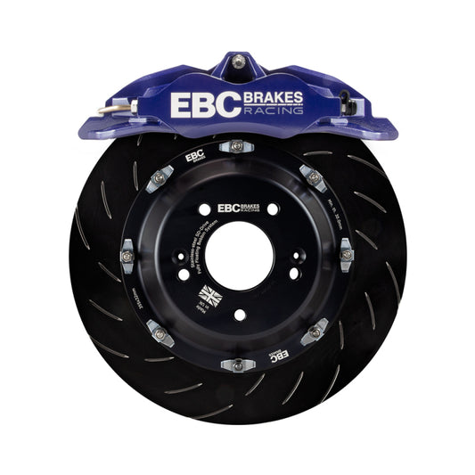 EBC Racing 11-18 Ford Focus ST (Mk3) Blue Apollo-4 Calipers 355mm Rotors Front Big Brake Kit