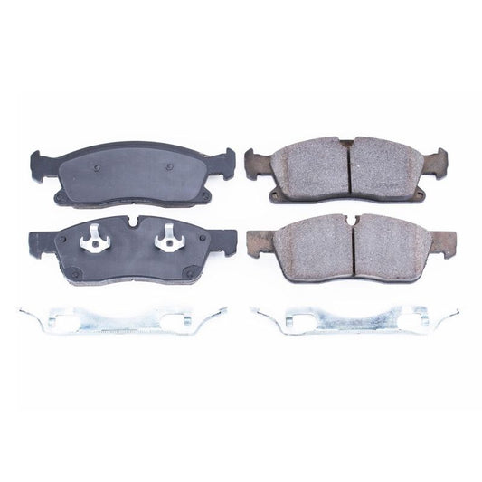 Power Stop 13-16 Dodge Durango Front Z17 Evolution Ceramic Brake Pads w/Hardware