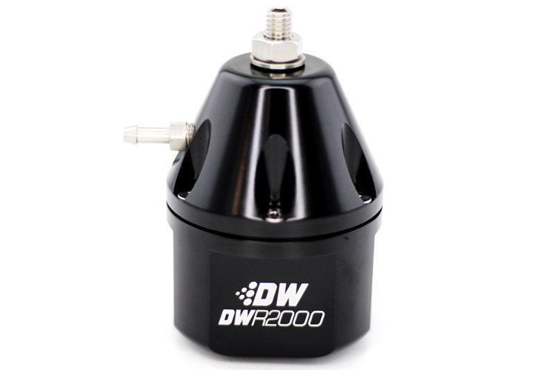 DeatschWerks DWR2000 Adjustable Fuel Pressure Regulator - Black