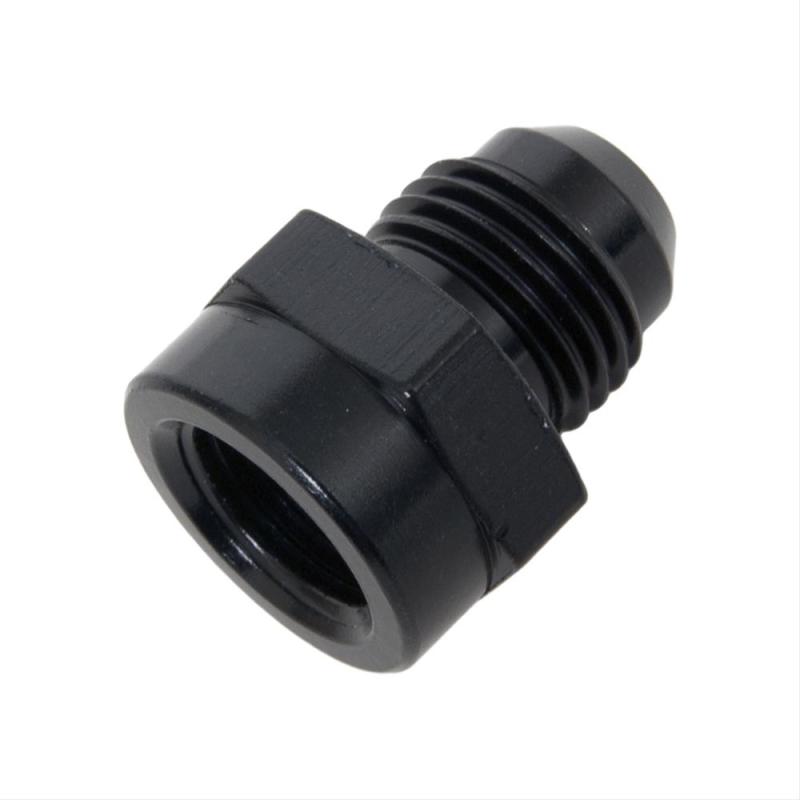 Fragola -6AN x 1/2-20 Fem Inv. Flare Adapter - Black