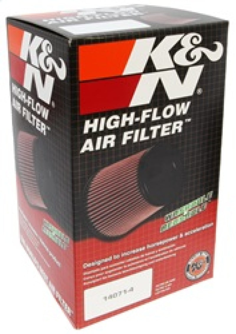 K&N Filter Universal X-Stream Clamp-On Round Tprd 2.5in Flng ID x 6in Base OD x 5in Top OD x 6.5in H