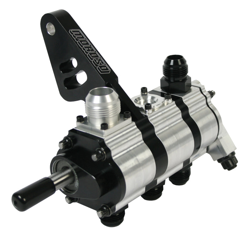 Moroso T3 Series Dragster 3 Stage Dry Sump Oil Pump - Tri-Lobe - Left Side - 1.200 Pressure