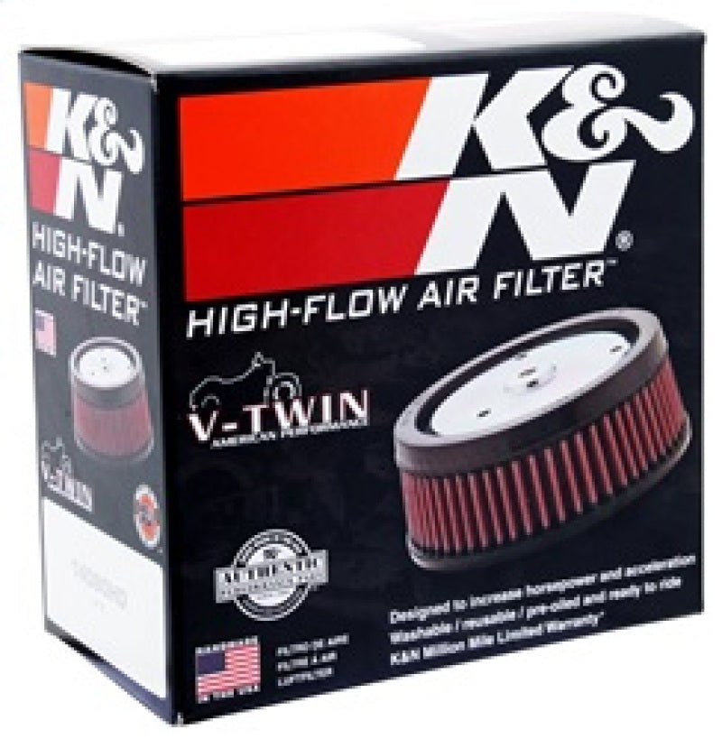 K&N Replacement Air Filter 5.5in Top OD x 6in Base OD x 2.313in H for Harley Davidson