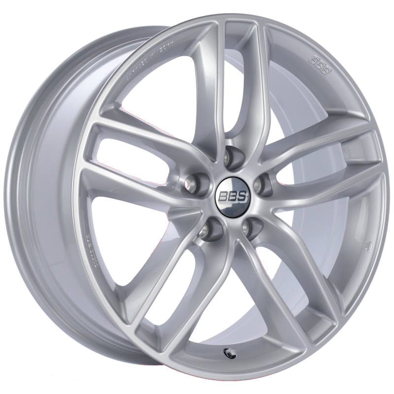 BBS SX 18x8 5x108 ET45 Sport Silver Wheel -70mm PFS/Clip Required