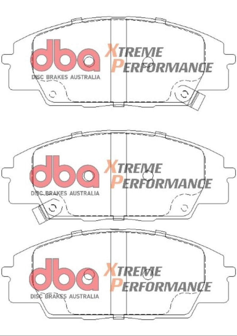 DBA 06-11 Honda Civic Si XP Performance Front Brake Pads