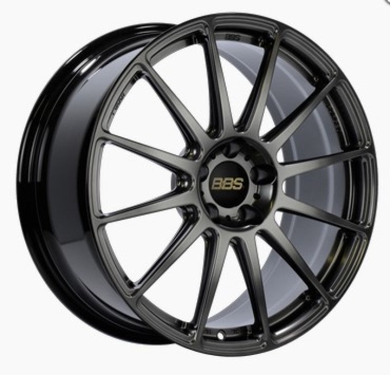 BBS FS 19x9.5 5x112 ET45 Diamond Black Wheel -82mm PFS/Clip Required