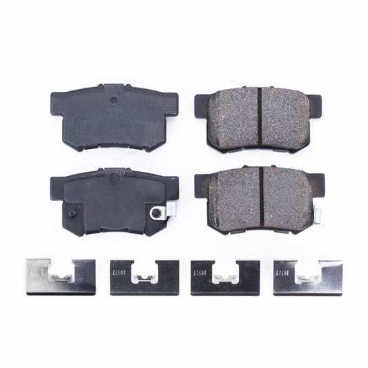 Power Stop 01-03 Acura CL Rear Z17 Evolution Ceramic Brake Pads w/Hardware