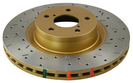 DBA 4000 Series Uni-Directional Cross Drilled and Slotted Rotor