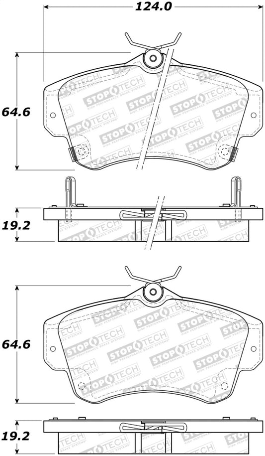 StopTech Street Brake Pads