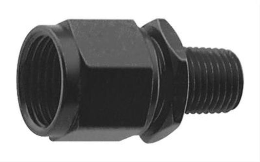 Fragola -10AN Female Swivel To 1/2 NPT - Black