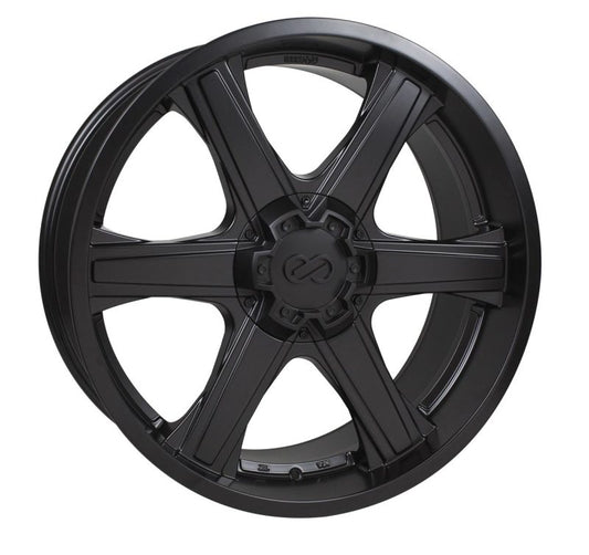 Enkei BHAWK 18x8.5 6x135 30mm Offset 87mm Bore Black Wheel