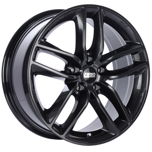 BBS SX 19x8.5 5x112 ET32 Crystal Black Wheel -82mm PFS/Clip Required