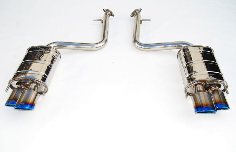 Invidia 15+ Lexus RC350/200T Titanium Quad Rolled Tip Axel-Back Exhaust