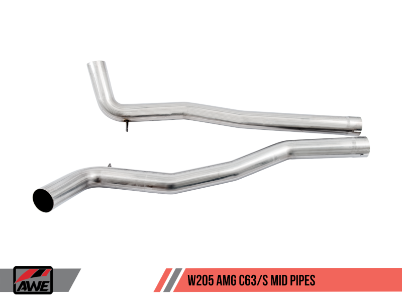 AWE Tuning Mercedes-Benz W205 AMG C63/S Sedan SwitchPath Exhaust System - for Non-DPE Cars