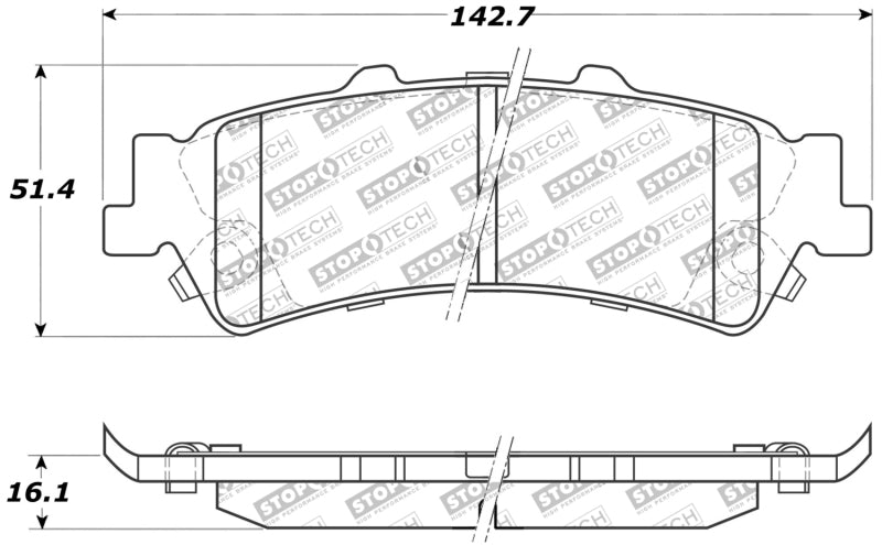 StopTech Performance Brake Pads